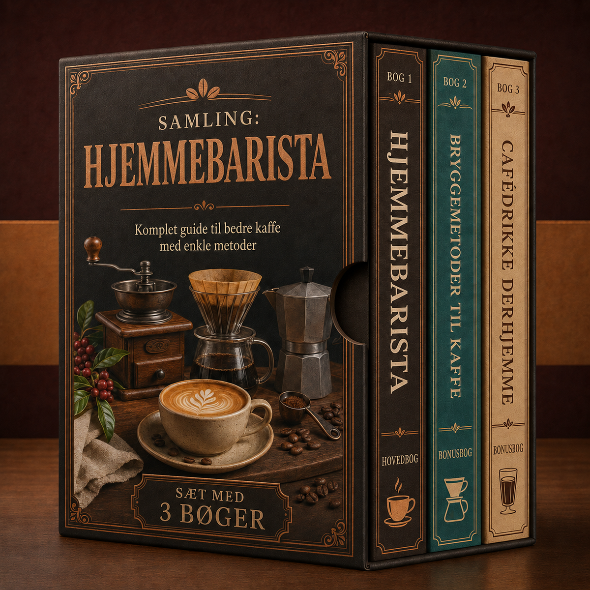Barista derhjemme Boks + 2 BONUS