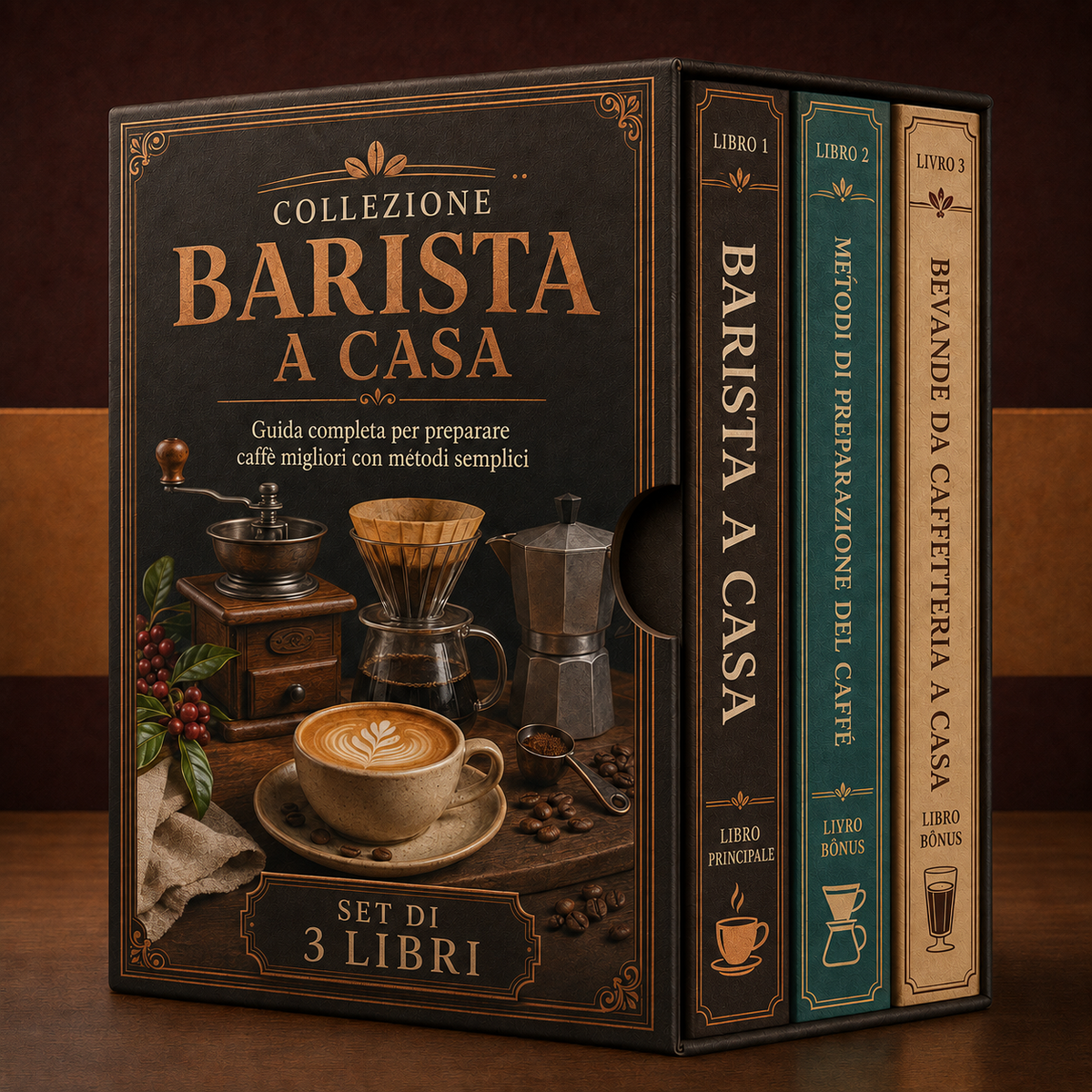 Cofanetto Barista a Casa + 2 BONUS