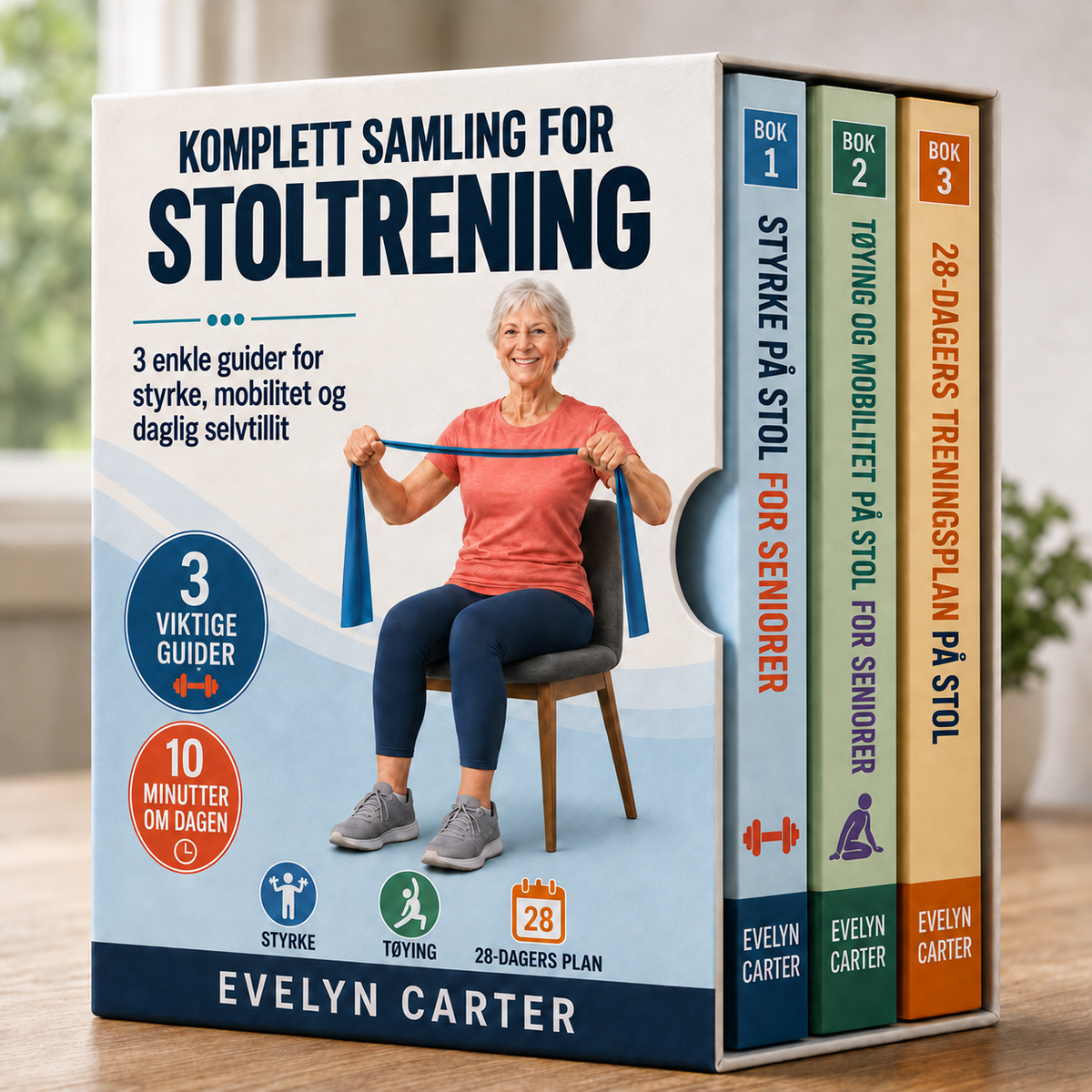 KOMPLETT SAMLING FOR STOLTRENING + BONUSER
