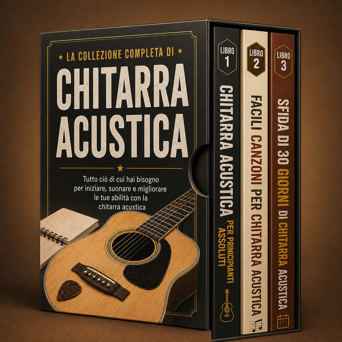 La Collezione Completa di Chitarra Acustica + 2 BONUS