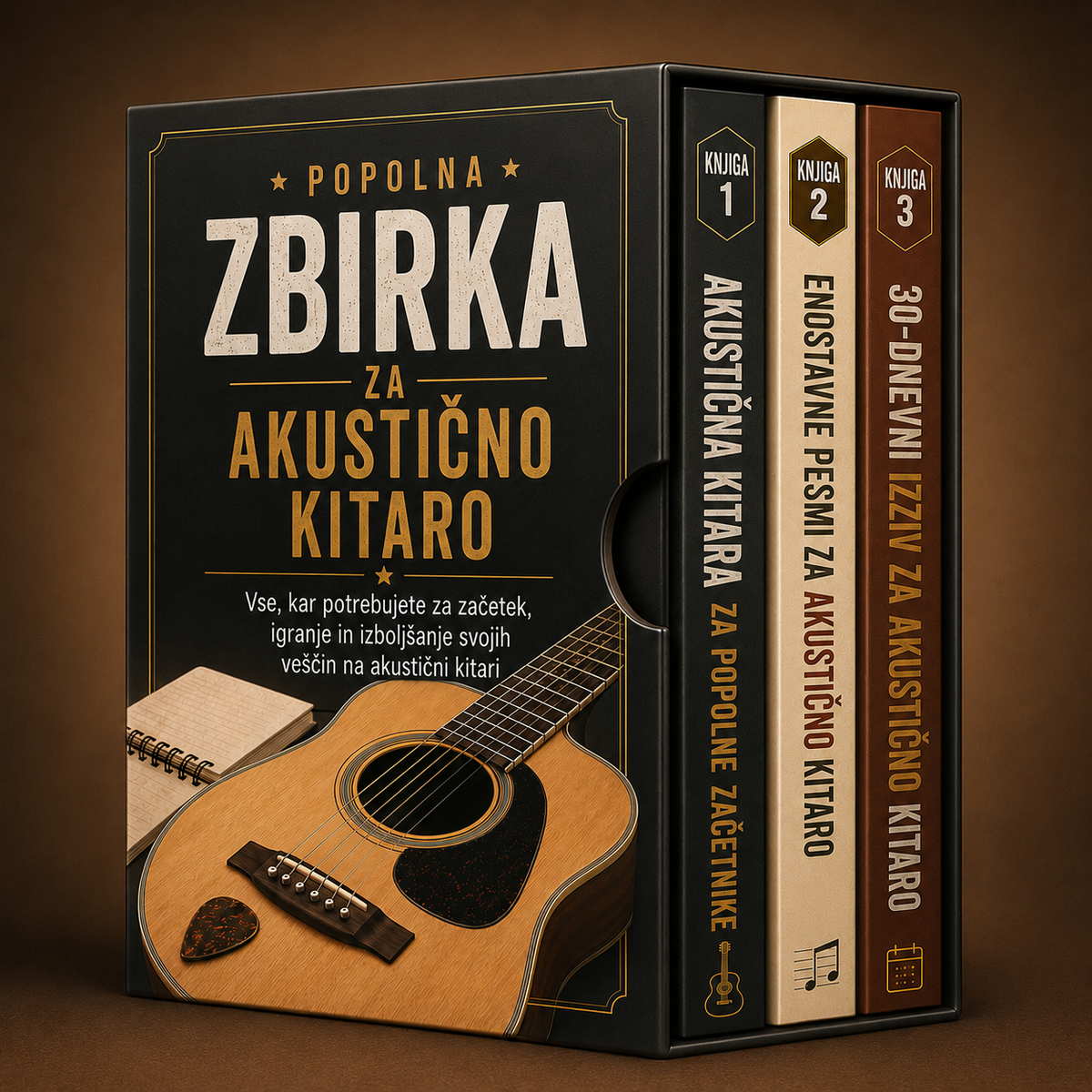Popolna zbirka za akustično kitaro + Bonusi
