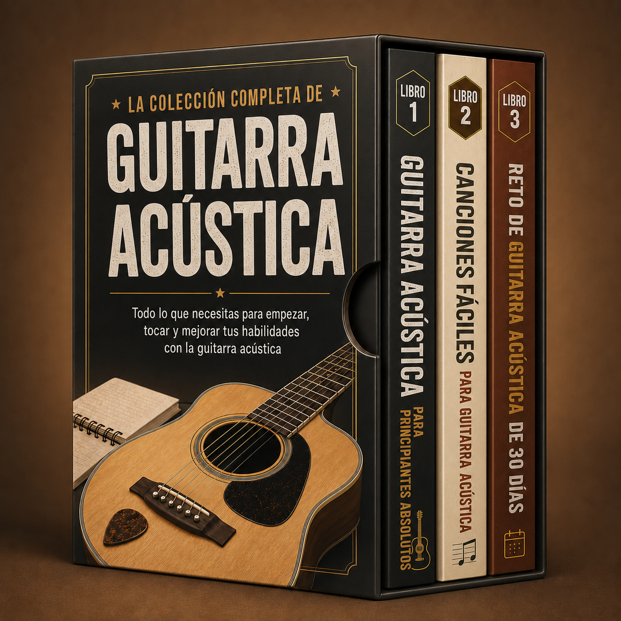 La colección completa de guitarra acústica + Bonos