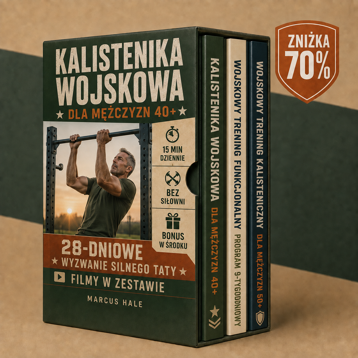 Kalistenika Wojskowa dla mężczyzn 40+ + Bonusy