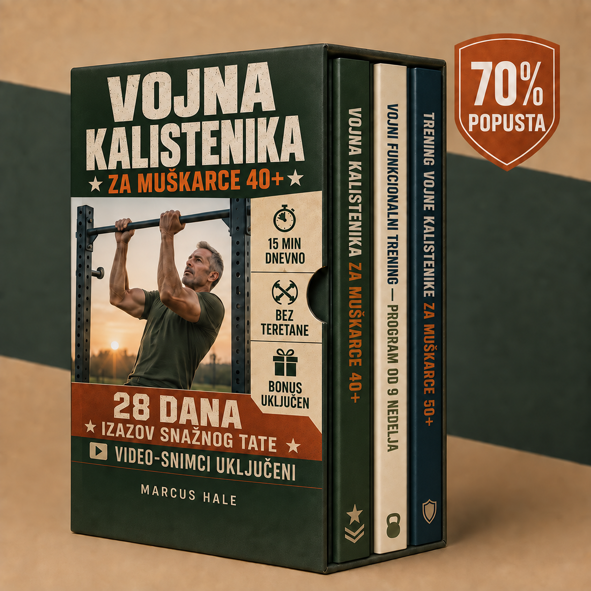Vojna Kalistenika za Muškarce 40+ + Bonusi