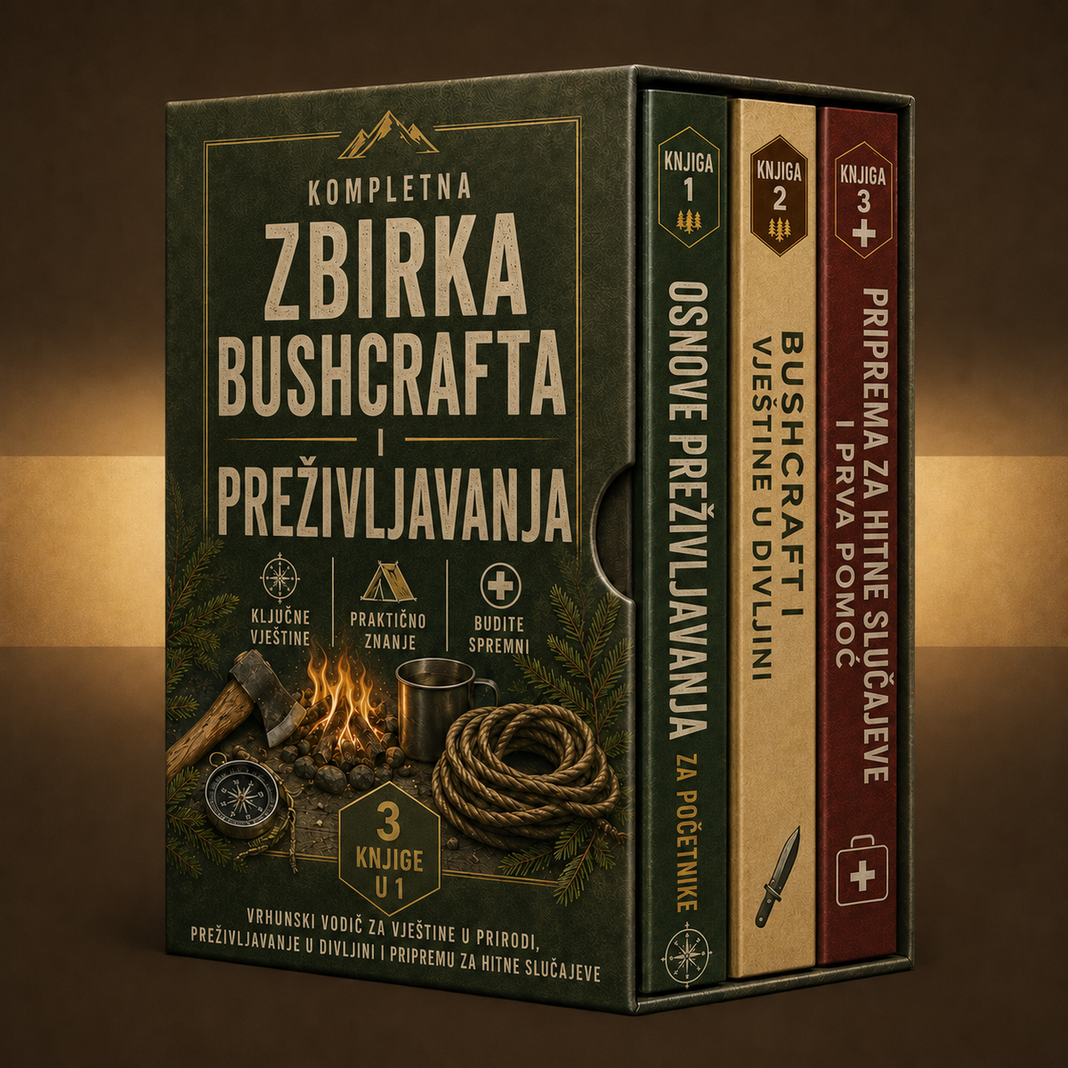 Kompletna zbirka Bushcrafta i preživljavanja + BONUSI