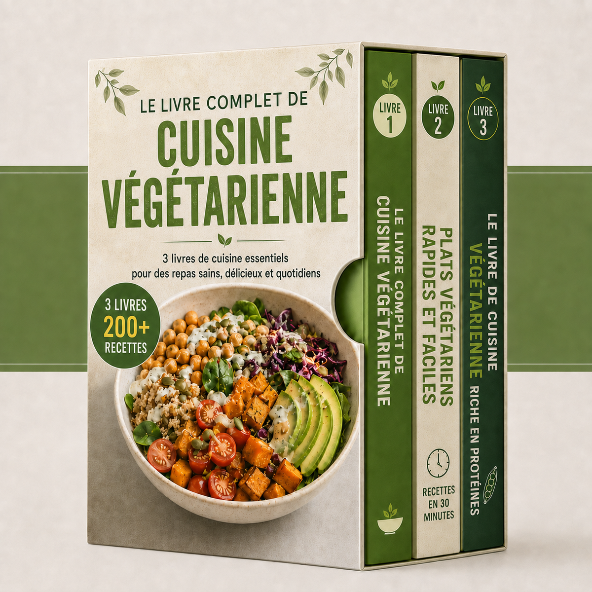 Le Livre Complet de Cuisine Végétarienne + Bonus
