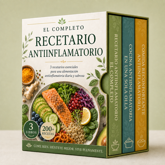 El Completo Recetario Antiinflamatorio + Bonos