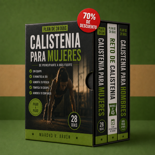Colección completa de calistenia para principiantes + bonos