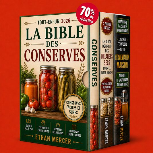 La Bible Complète 2026 de la Mise en Conserve et de la Conservation + BONUS