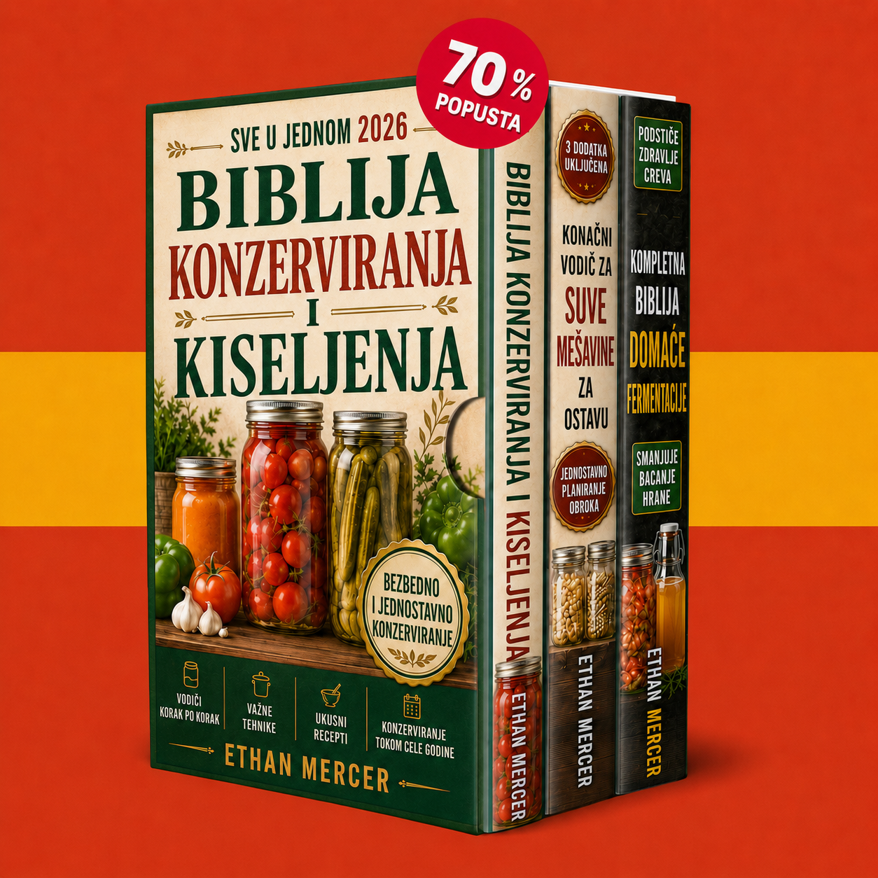 Све-у-једном 2026 Библија конзервисања и чувања хране + БОНУСИ