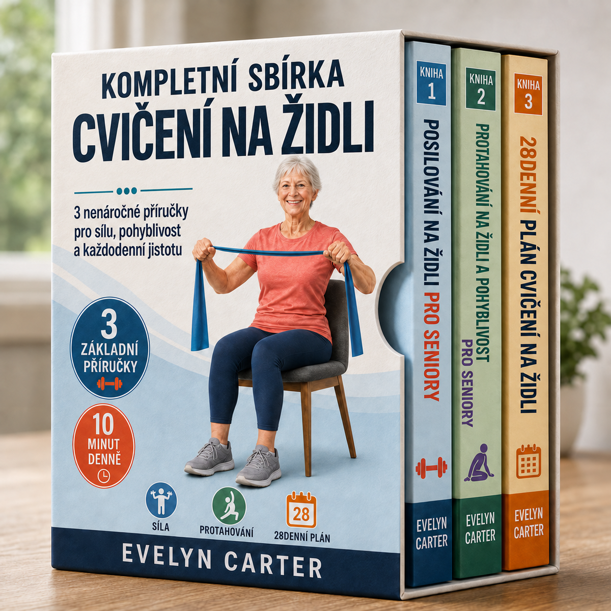 KOMPLETNÍ SBÍRKA CVIČENÍ NA ŽIDLI + BONUSY
