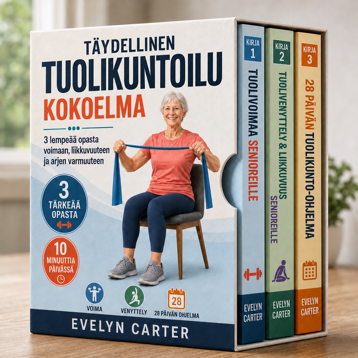 TÄYDELLINEN TUOLIKUNTOILU KOKOELMA + BONUKSET