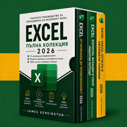 Excel από το μηδέν έως τον επαγγελματία + 2 μπόνους 2026