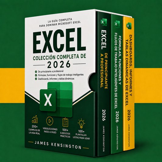 Excel de cero a profesional + 2 bonos 2026