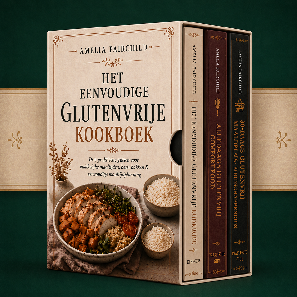 Glutenvrije kookboekencollectie + 2 BONUSSEN