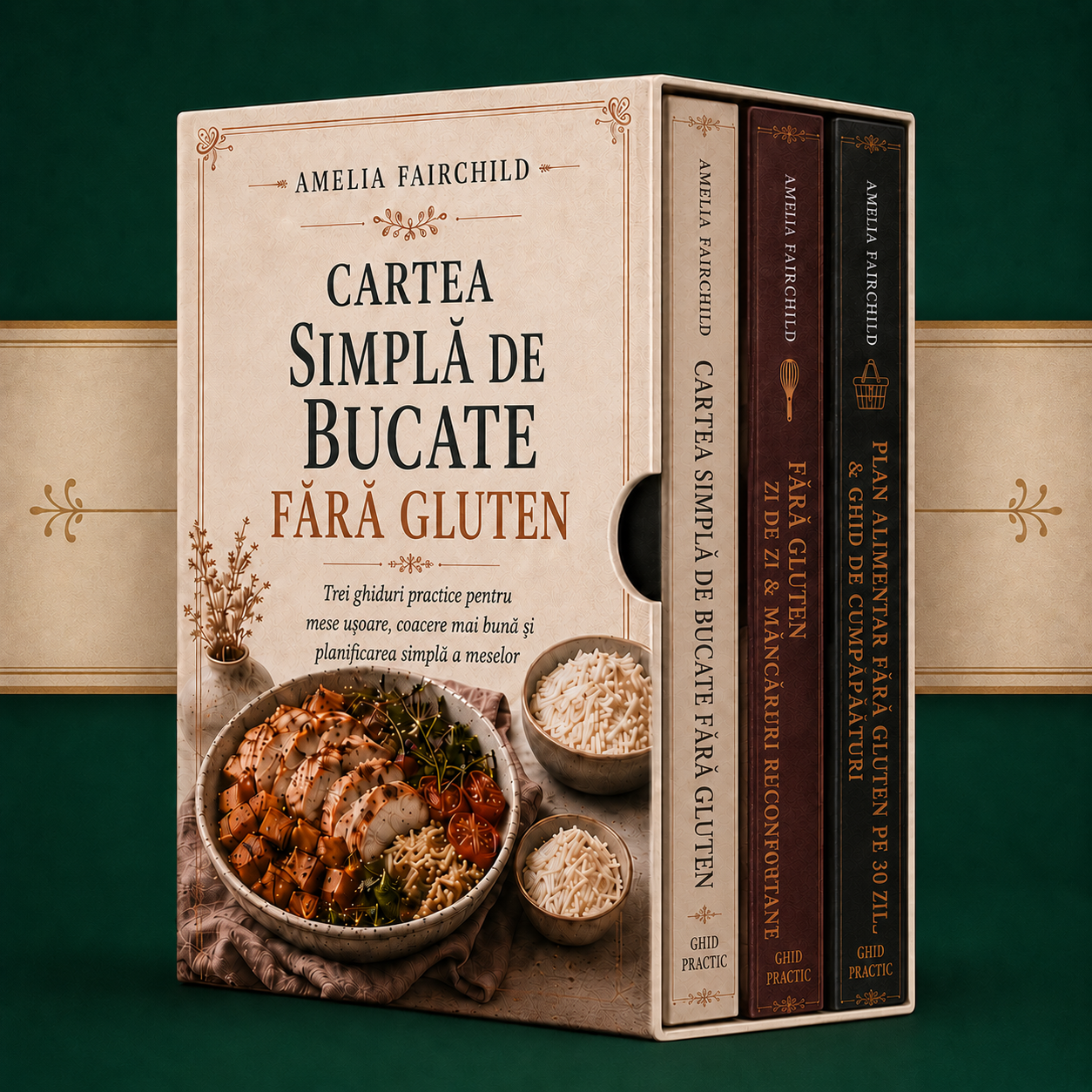 Colecția de Cărți de Bucate Fără Gluten + 2 BONUSURI