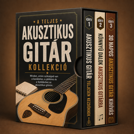 A teljes akusztikus gitár kollekció + BÓNUSZOK