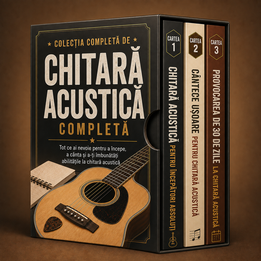 Colecția completă de chitară acustică + BONUSURI