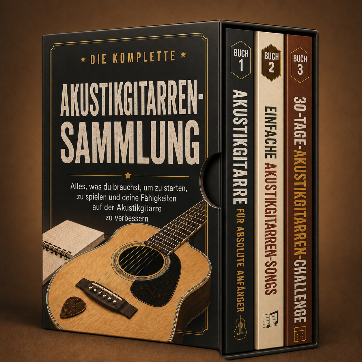 Die komplette Akustikgitarren-Sammlung + Boni