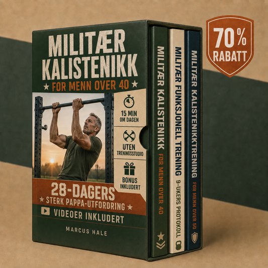 Militær Kalistenikk for menn over 40 + Bonuser