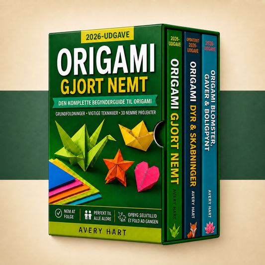 Den komplette origamisamling – 105 trin-for-trin-projekter for begyndere