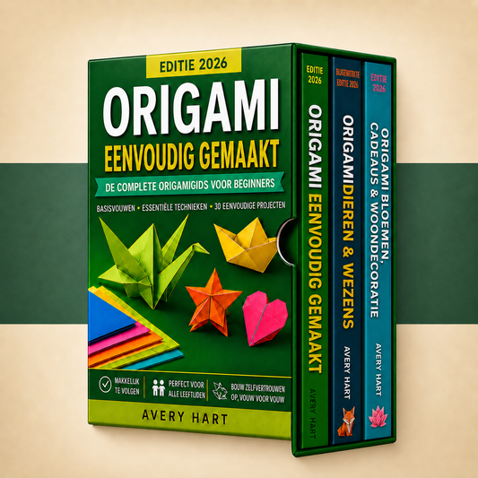 De complete origamicollectie – 105 stap-voor-stapprojecten voor beginners