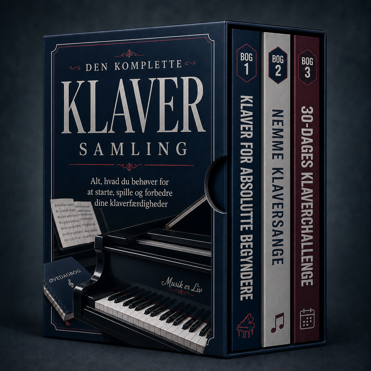Den Komplette Klaver Samling + Bonusser