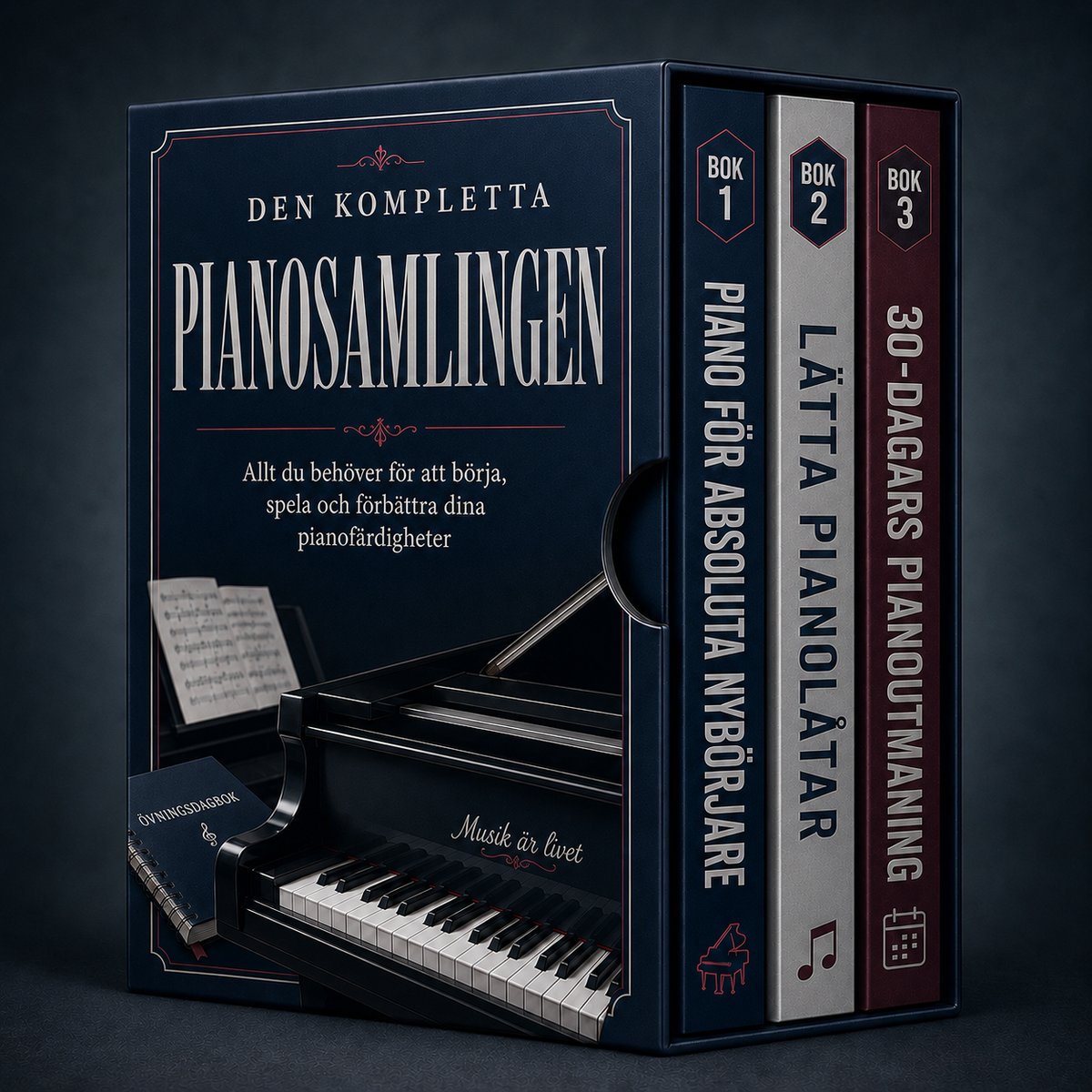 Den Kompletta Pianosamlingen + Bonusar