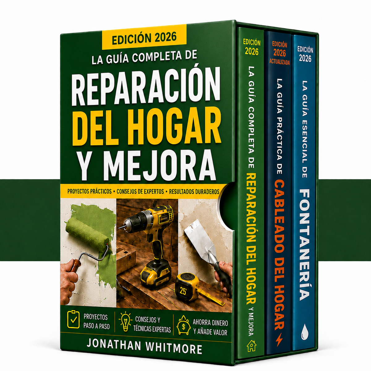 La guía completa de reparación del hogar y mejora + Bonos