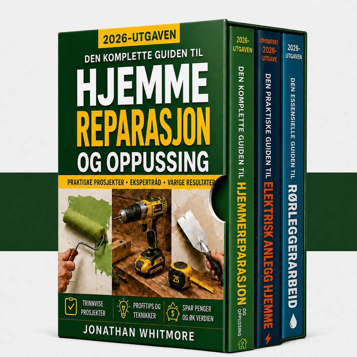 Den komplette guiden til hjemmereparasjon og oppussing + Bonuser