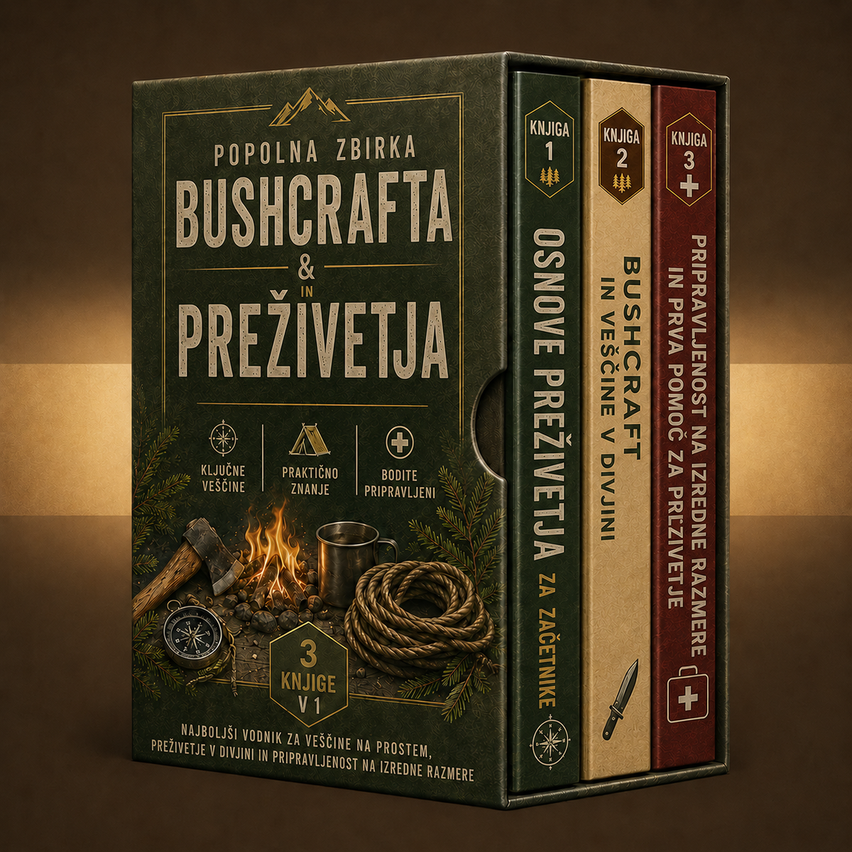 Popolna zbirka Bushcrafta & Preživetja + Bonusi