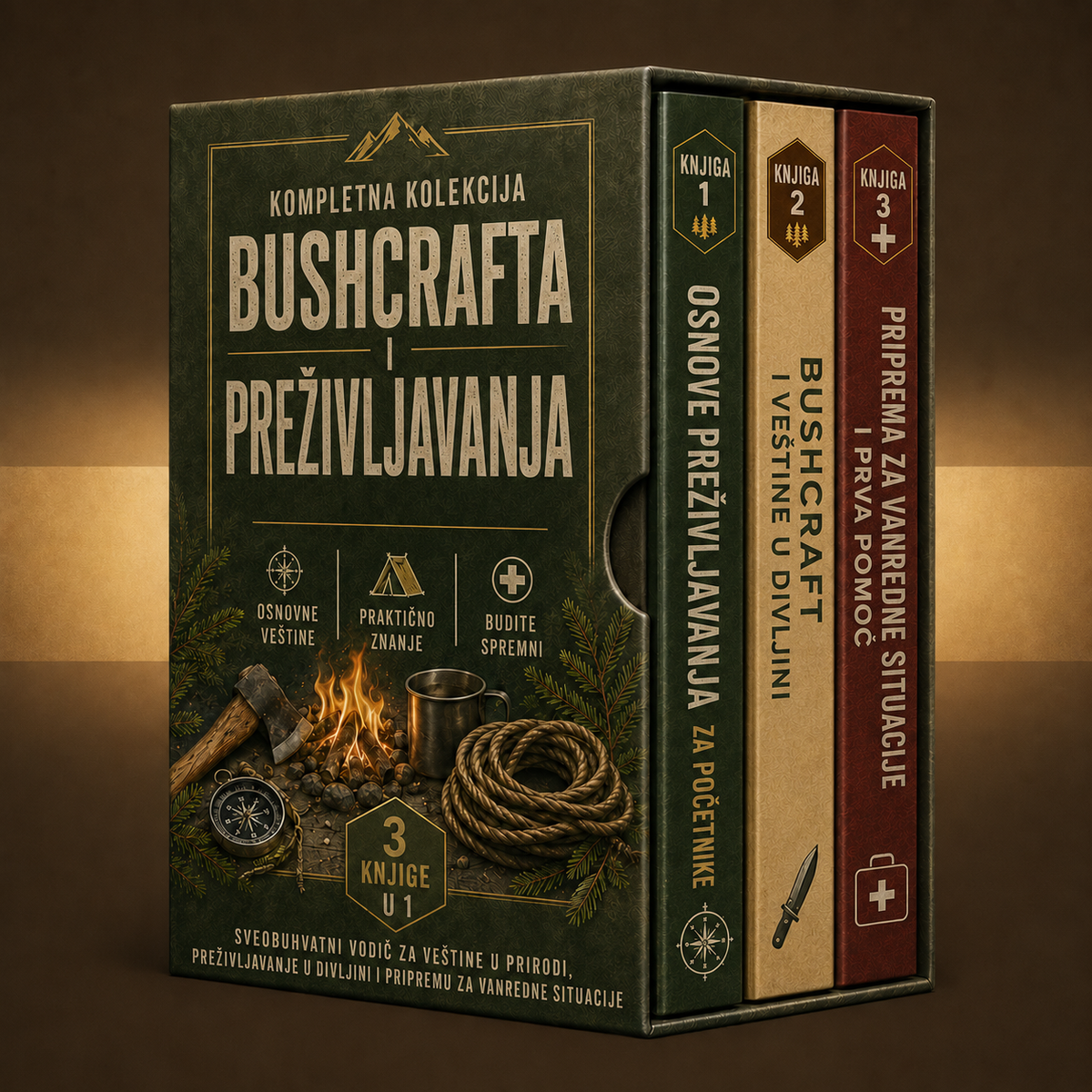 Kompletna kolekcija Bushcrafta i preživljavanja + BONUSI