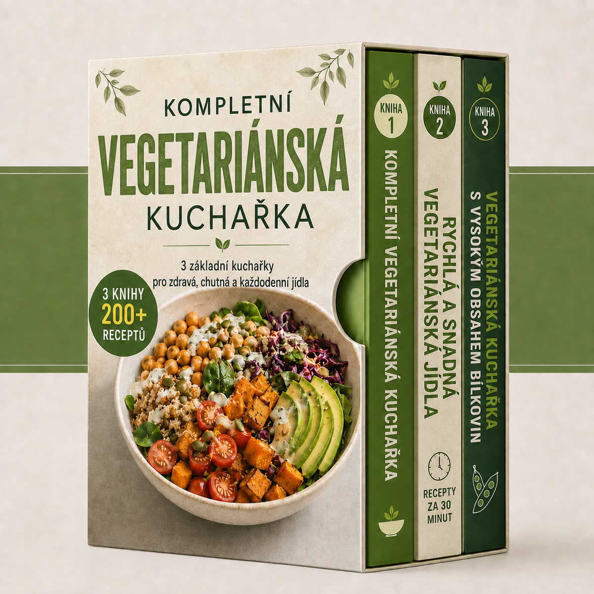 Kompletní Vegetariánská Kuchařka + Bonusy