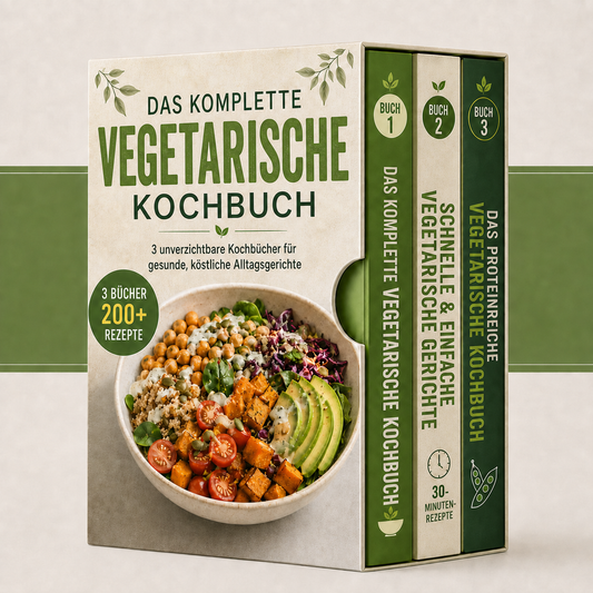 Das Komplette Vegetarische Kochbuch + Boni