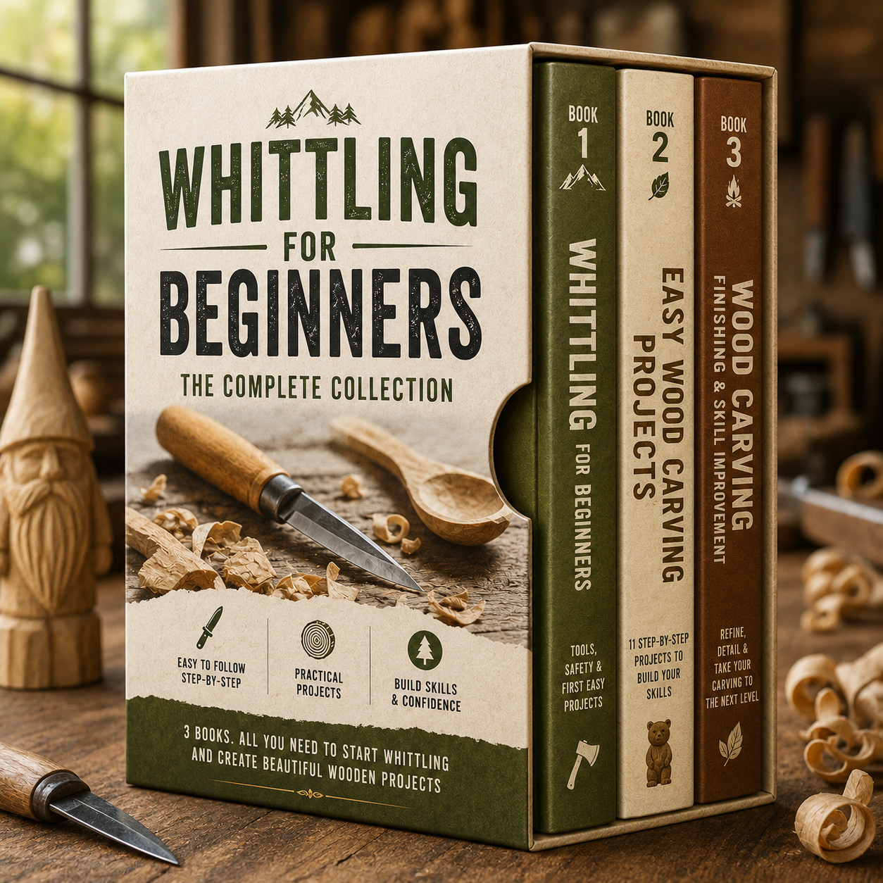 Whittling for Beginners – The Complete Collection + Bonuses